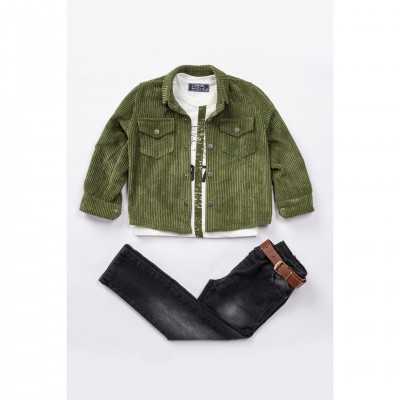 3pc set with Jeans, Long...