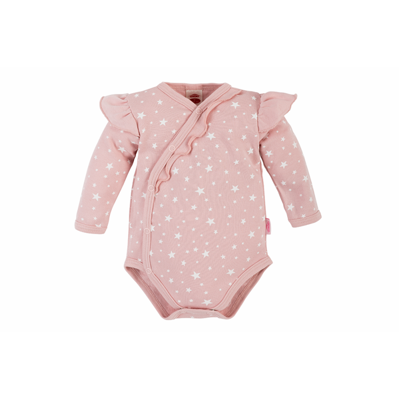 Baby Girl Vest Stars Pattern