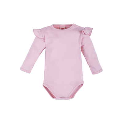 Baby Vest light pink with...
