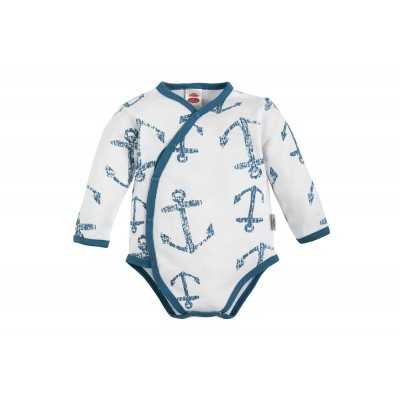Baby Vest sea blue print...