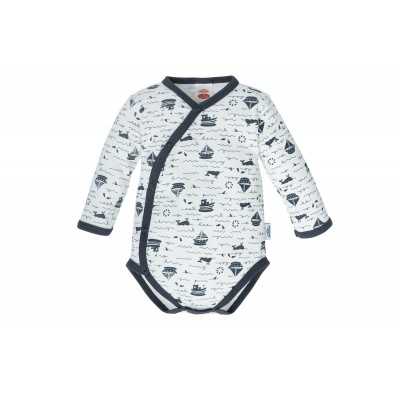 Baby Boy Vest with navy...