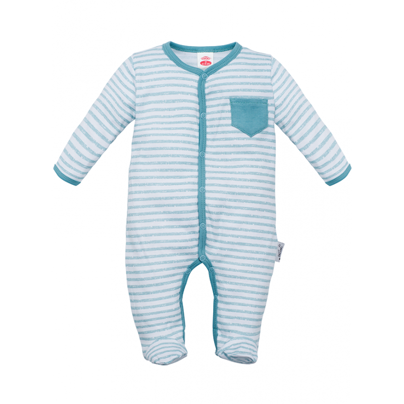 Baby Grow blue stripes