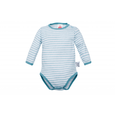 Baby Vest blue stripes
