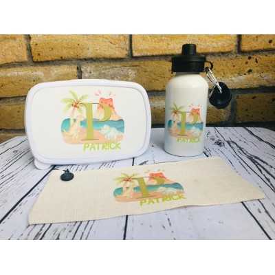 Personalised School Set Dino