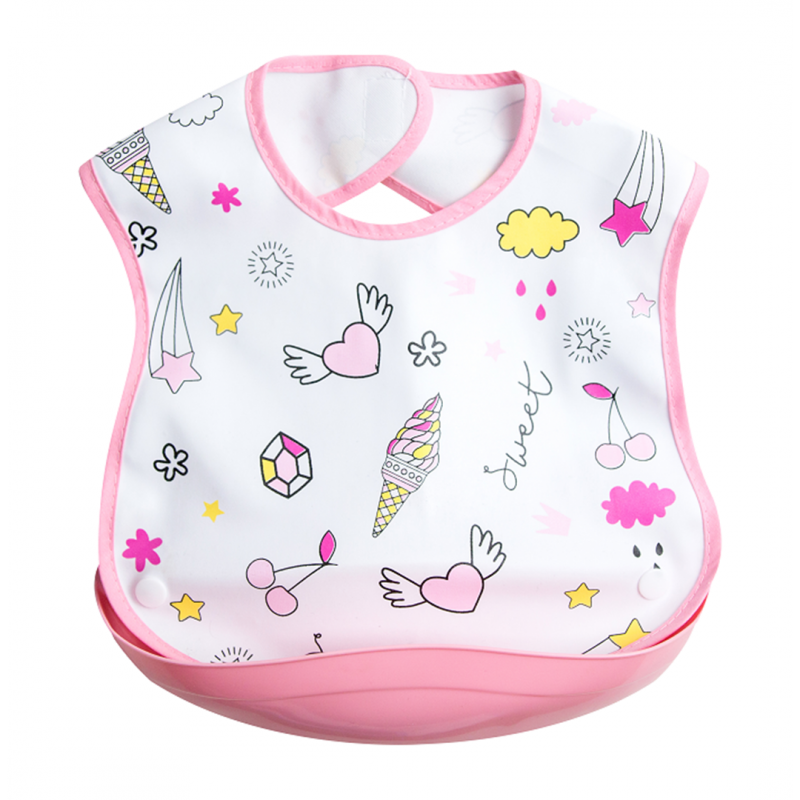 Baby Bib with Pocket