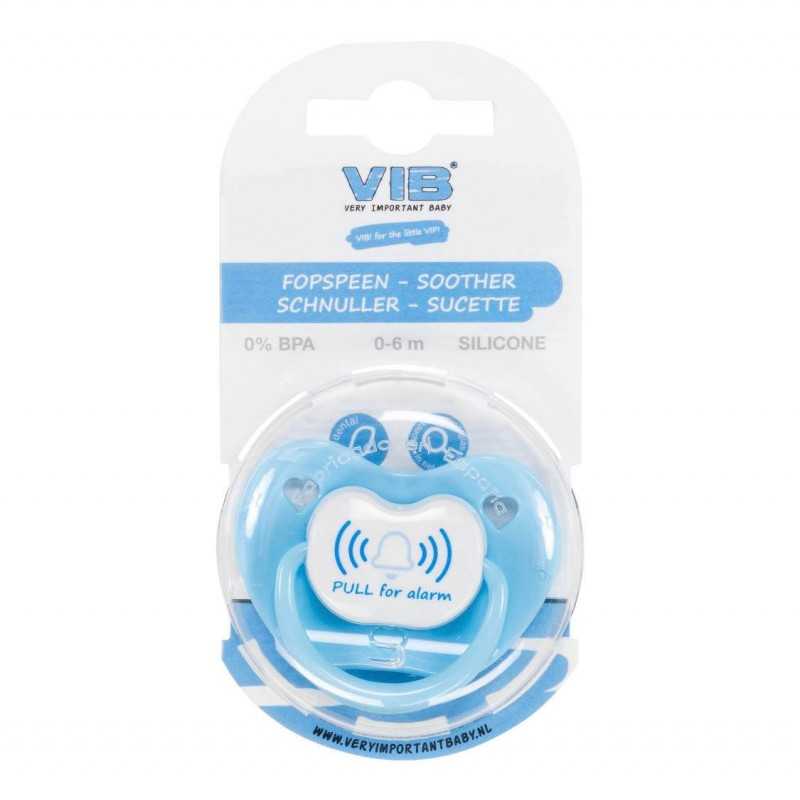 Pacifier Blue PULL for alarm