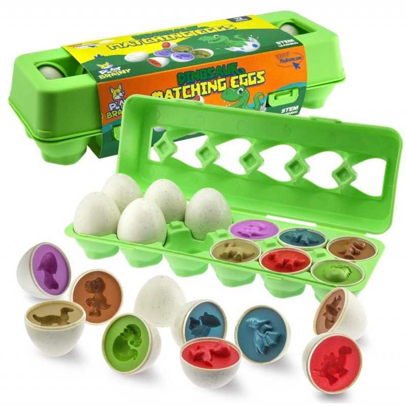 Dinosaur Matching Eggs