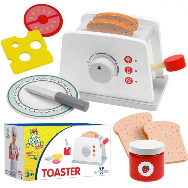 Pop Up Kid’s Toaster Toy with Kitchen...