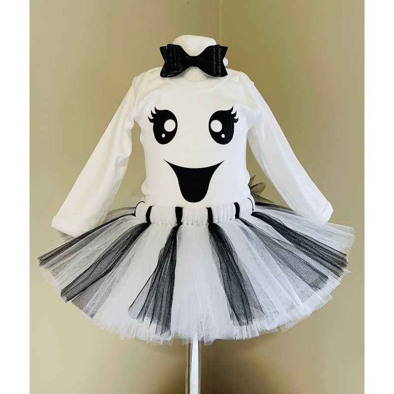 Tutu Set Halloween Cute Ghost