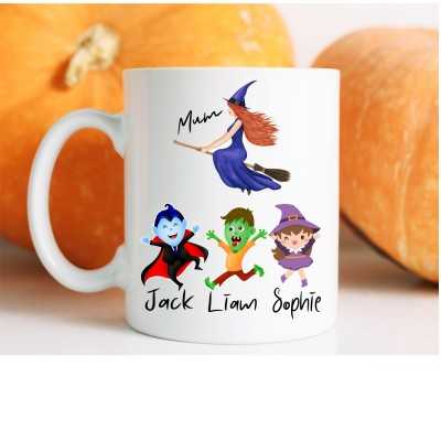Halloween Theme Mug Kids
