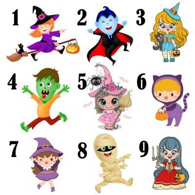 Halloween Theme Mug Kids 2