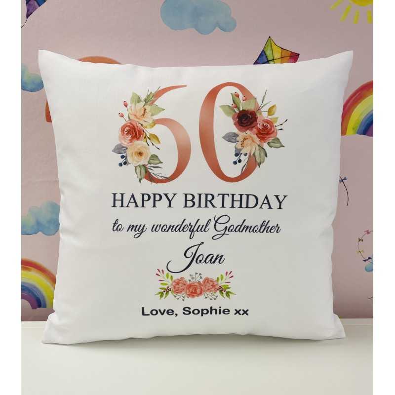 Personalised Birthday Cushion