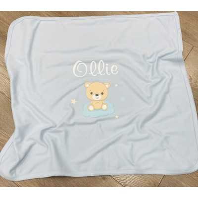 Personalised Teddy Blanket