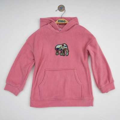 Girls soft hooded Jumper