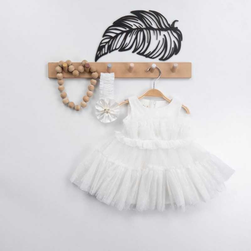 2pc Occasion Baby Girl Dress Ruffle...
