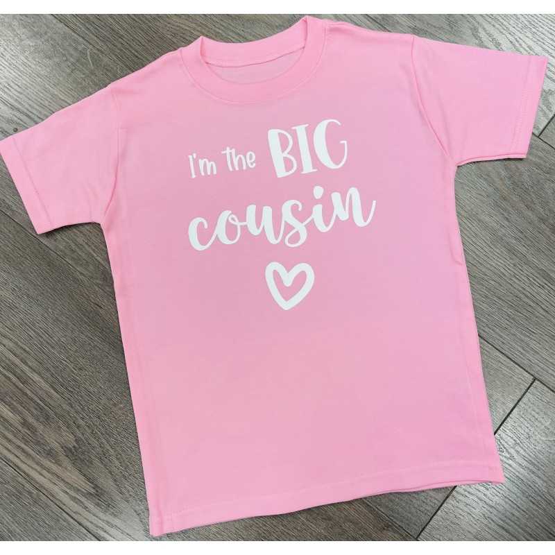 Personalised Big Cousin T-shirt