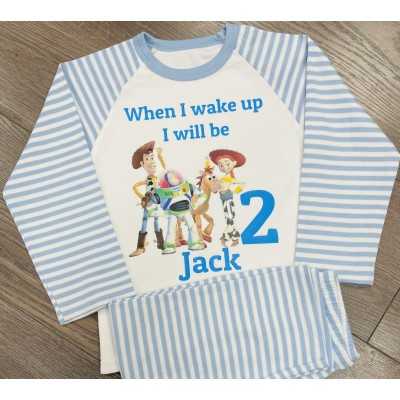 Personalised Birthday Pjs Toy
