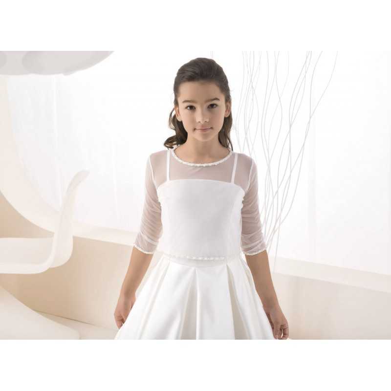 Girls stretch tulle bolero K100