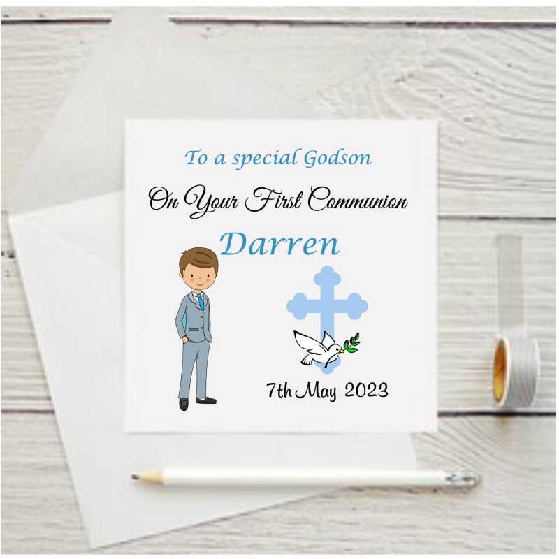 Personalised Communion Card 'Special'...