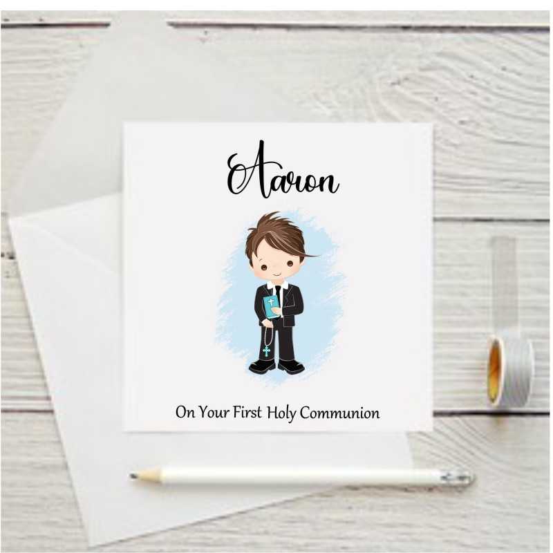 Personalised Communion Card 4