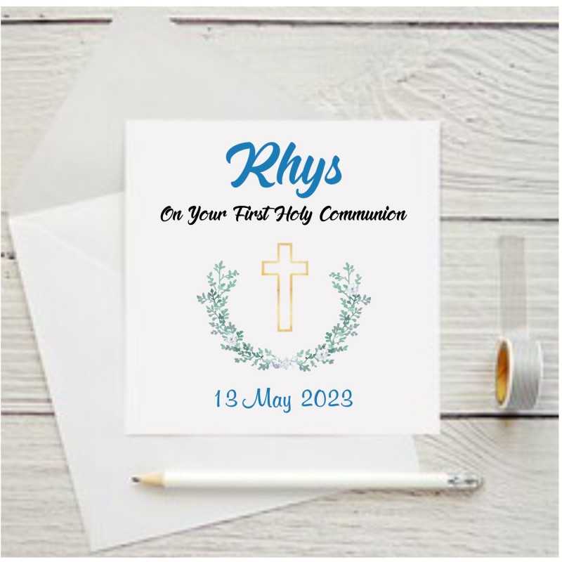 Personalised Communion Card 6
