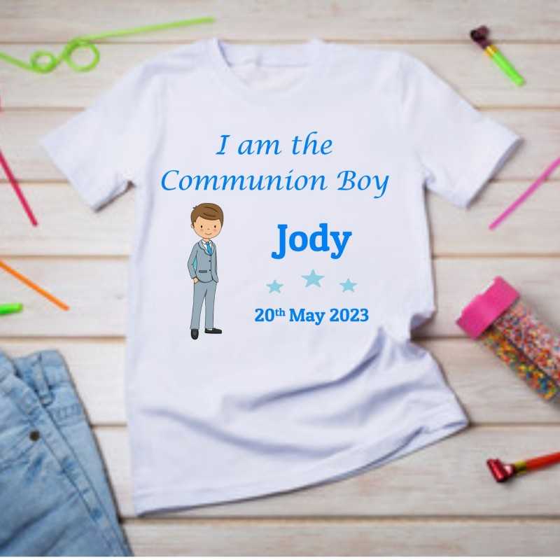 Personalised Communion T-shirt...