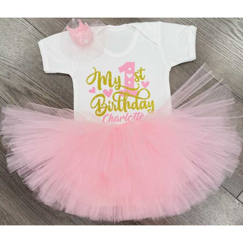 Personalised Birthday Tutu Set