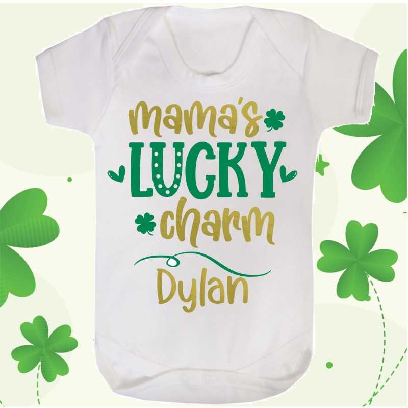 Personalised Patrick's Day Baby Vest...