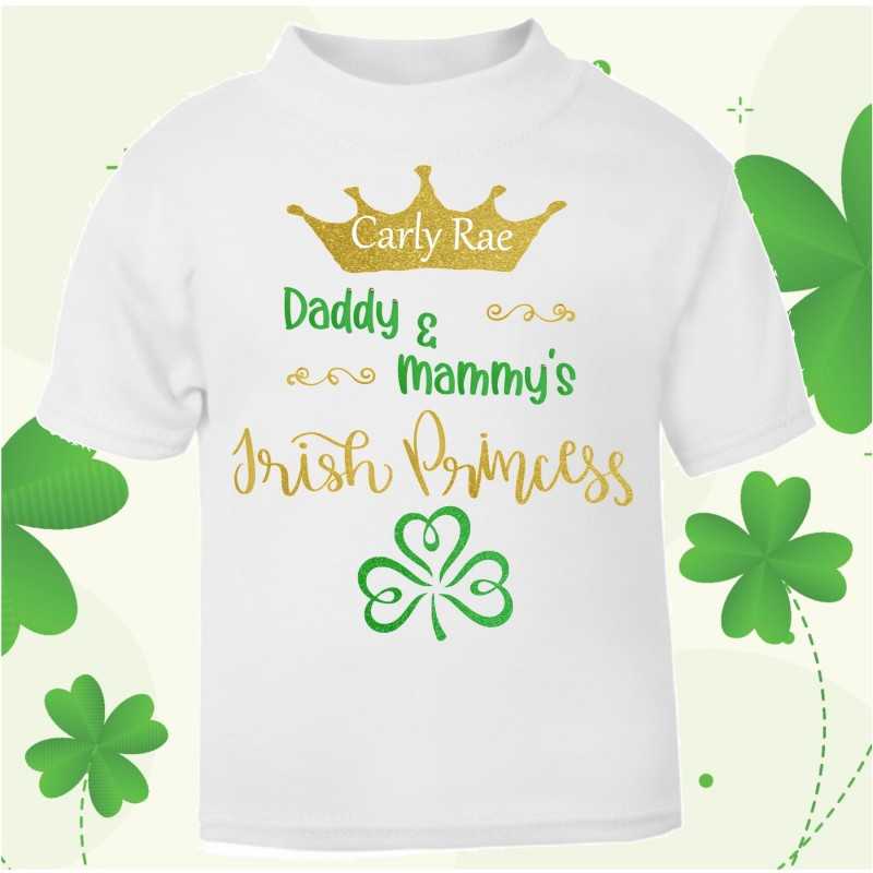Personalised Patrick's Day baby...