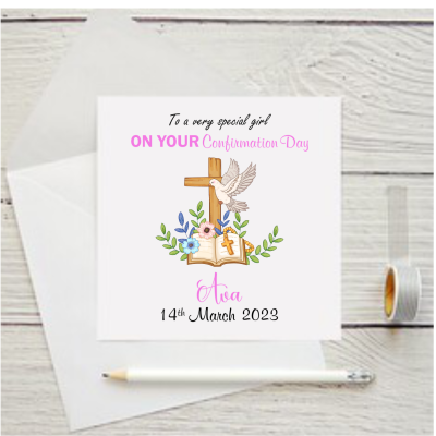 Personalised Confirmation...