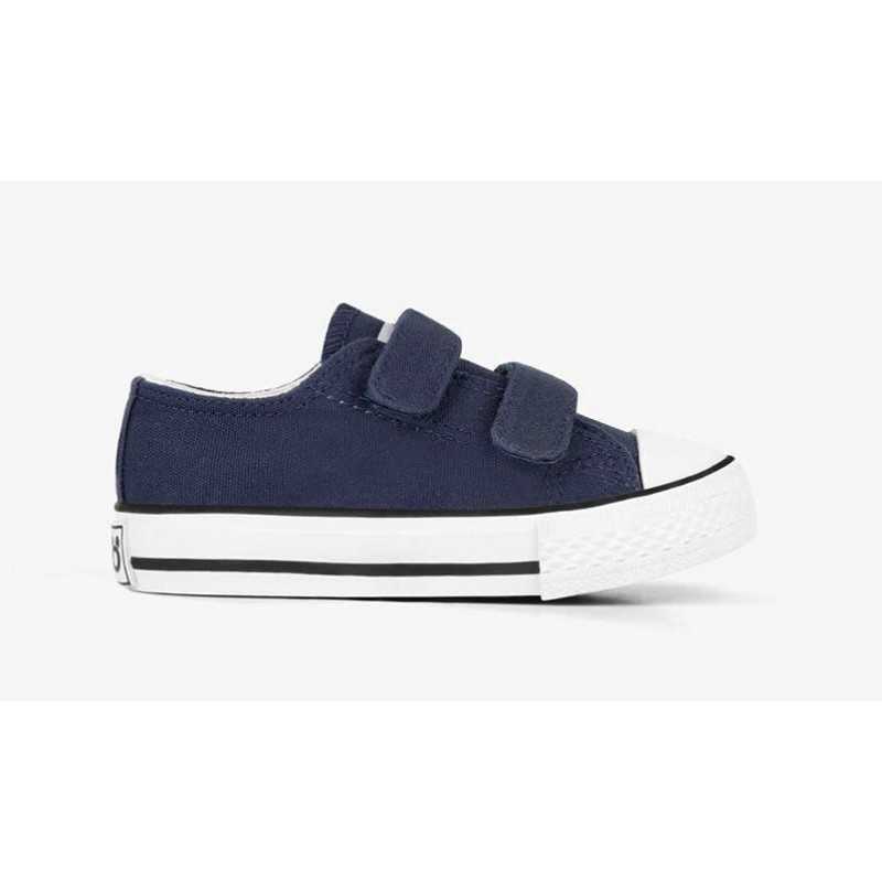 Baby's Navy Basic Canvas Sneakers