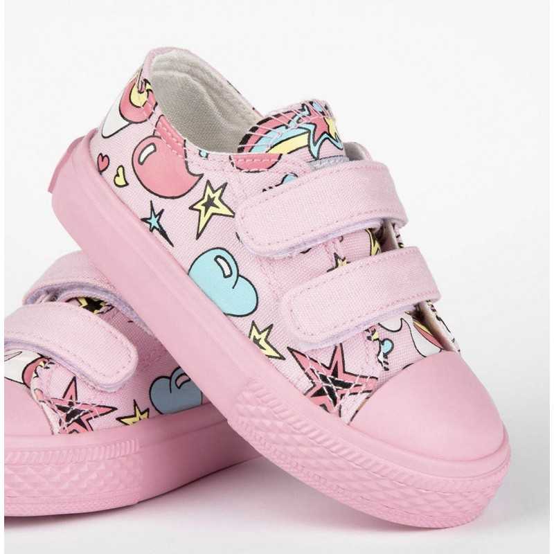 Baby's Pink Unicorn Sneakers