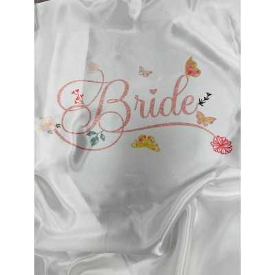 Personalised Satin Bridal... 2