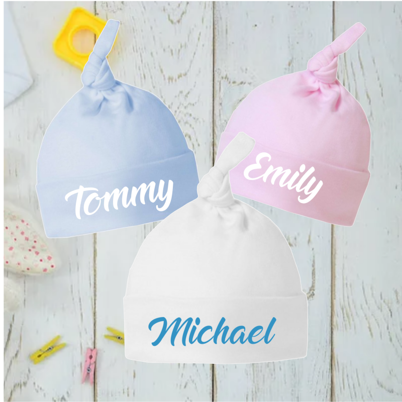 Personalised Baby Hats