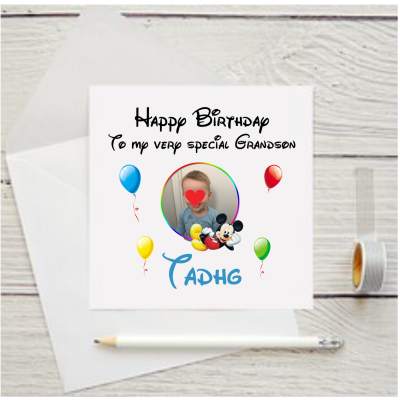 Photo Birthday Card