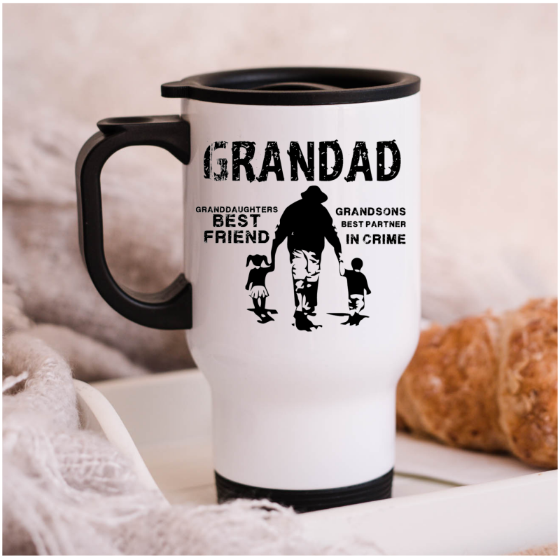 Travel Mug 'Grandad Best Friend'