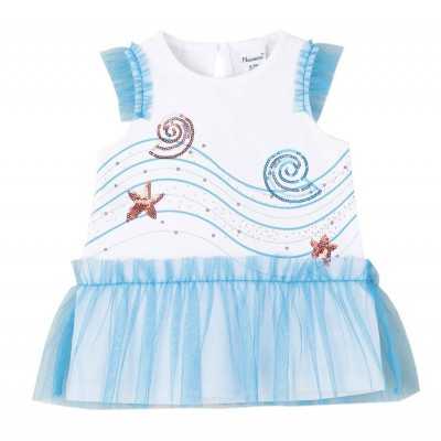 Baby Girl Dress with Blue...