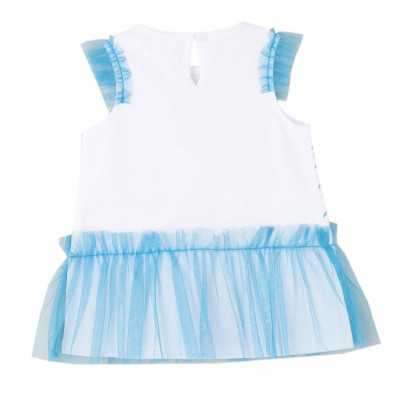 Baby Girl Dress with Blue... 2