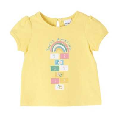 T-Shirt with Pleated Detail...