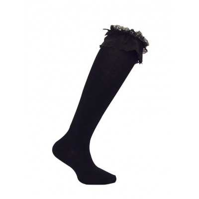 Hera Tall Lace Socks 2