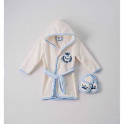 2pc Baby boy bathrobe and... 2