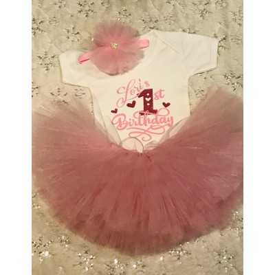 Light pink tutu set
