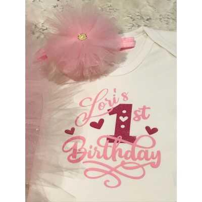 Light pink tutu set 2