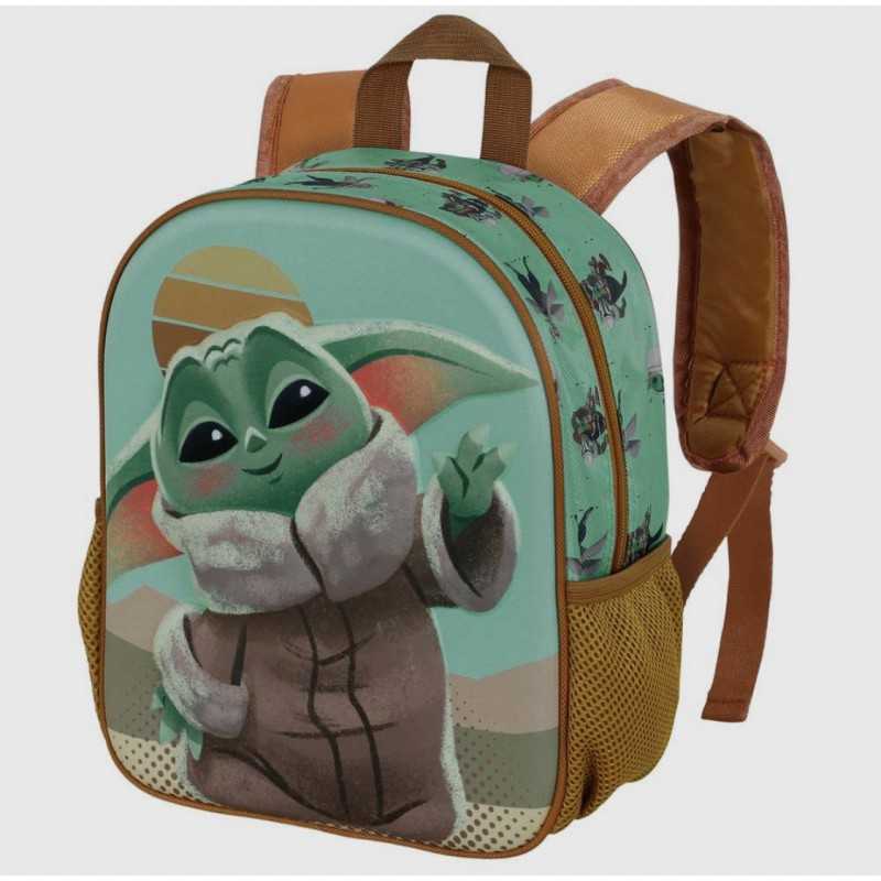 the Mandalorian Say Hi-Small 3D Backpack