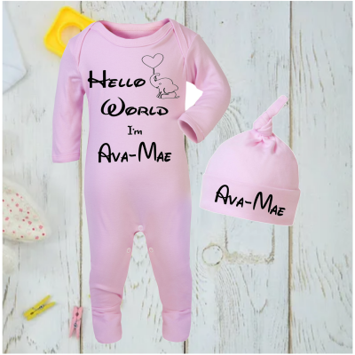 Personalised Baby Grow and...