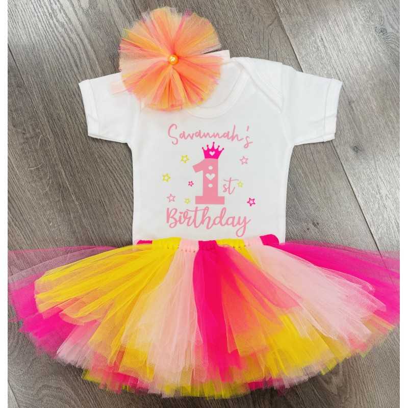 Personalised Birthday Tutu set and...