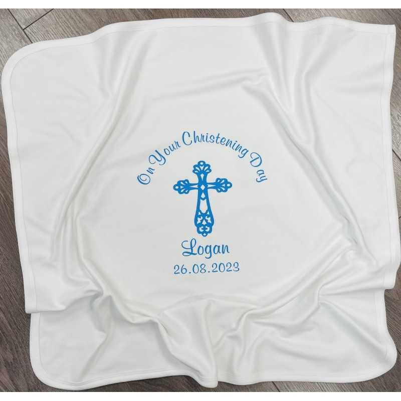 Personalised Christening Blanket...