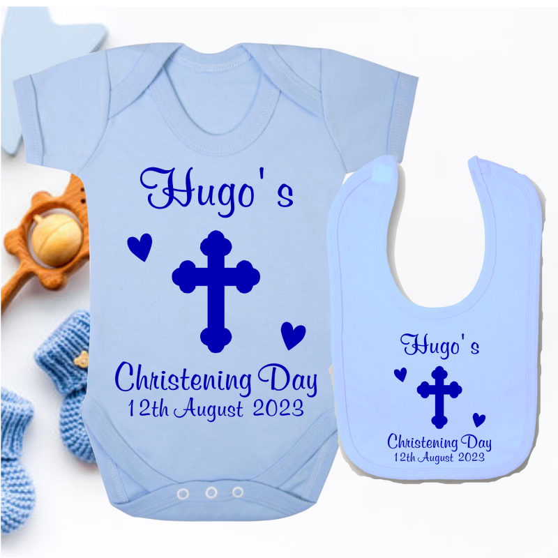 Personalised Christening Baby vest...