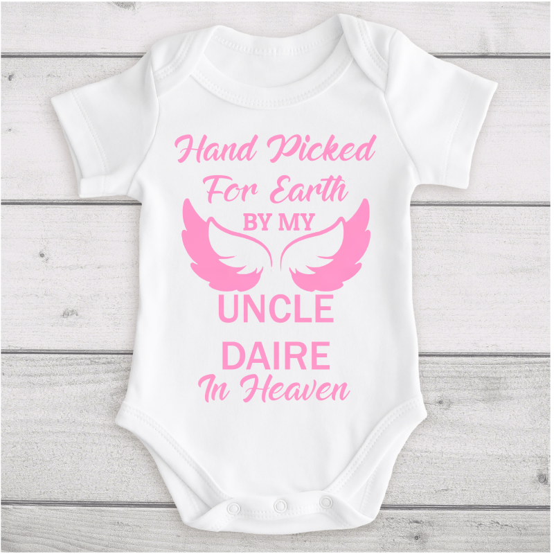 Personalised Baby Vest Handpicked