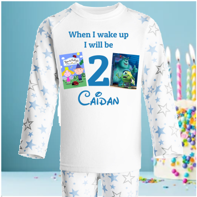 Personalised Birthday Pjs...